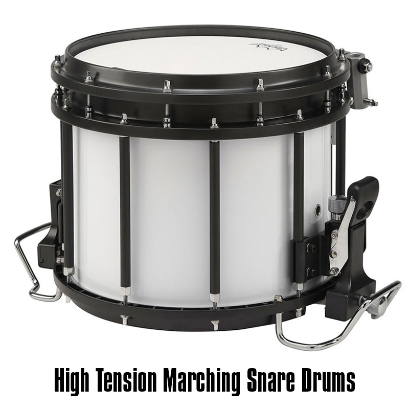 Marching Drums Sound Percussion Labs Bass, Snare, Multi, Carriers