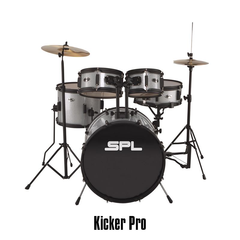Kicker Pro 5-Piece All-In-One Drum Kits
