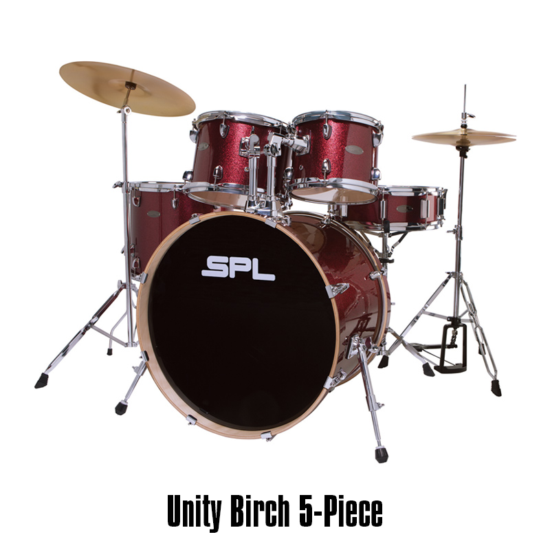 Unity Birch 5-Piece All-In-One Drum Kits