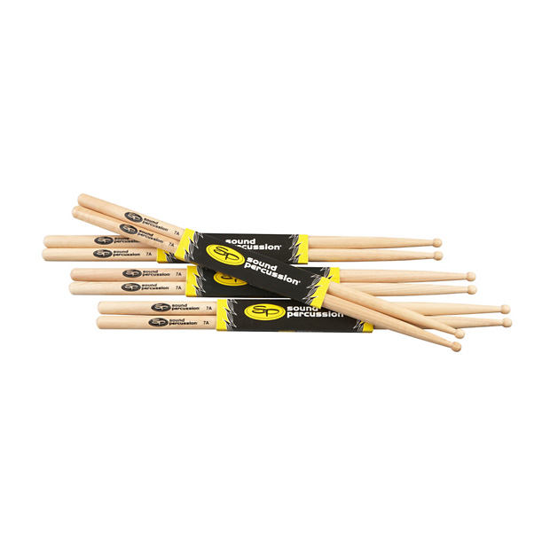 SP7AW4PK Hickory Drumsticks 7A Wood 4-Pack