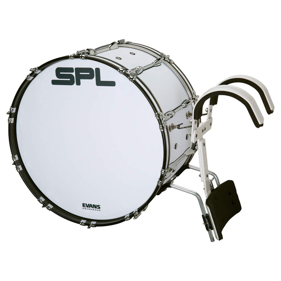 SPL MBD2214XWH Bass Drum with Carrier