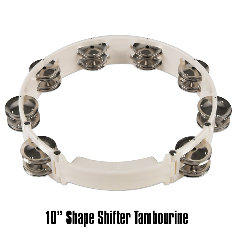 10” Shape Shifter Tambourine