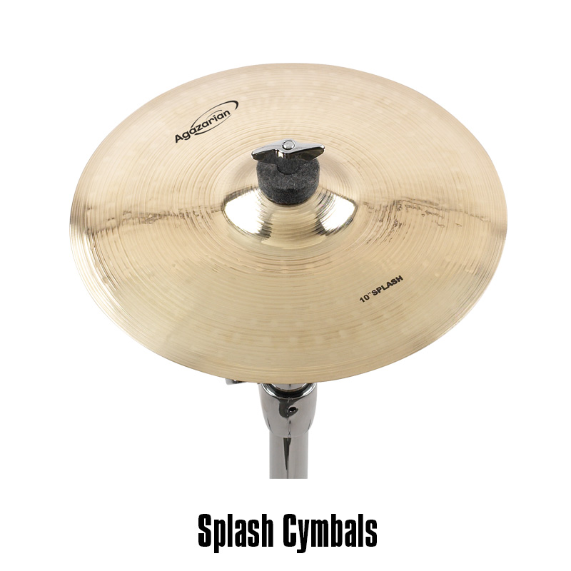Agazarian Splash Cymbals