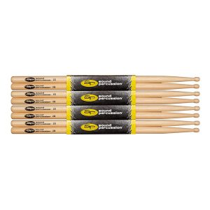 SP2BW4PK Hickory Drumsticks 2B Wood 4-Pack