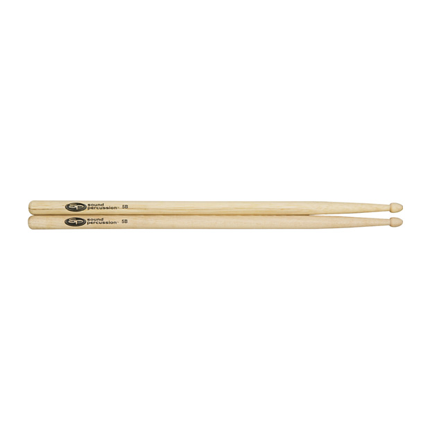 SP5B Hickory Drumsticks - Pair  Wood 5B