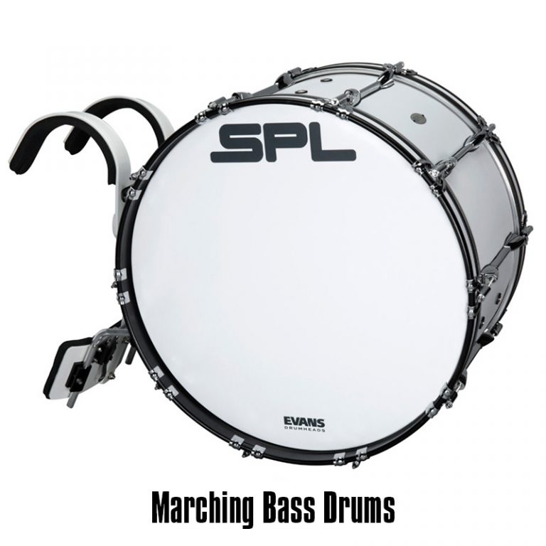 Marching Drums Sound Percussion Labs Bass, Snare, Multi, Carriers