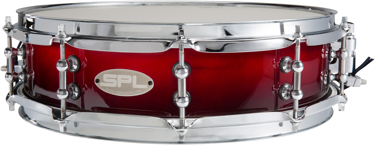 SPL Snare Drum in Scarlet Fade Finish 14” x 4”
