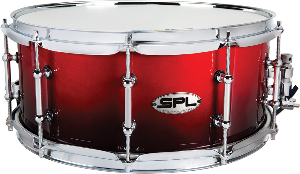 SPL Snare Drum in Scarlet Fade Finish 468 Series
