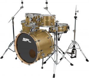 SPL 5 Piece Velocity Shell Pack Gold Sequin