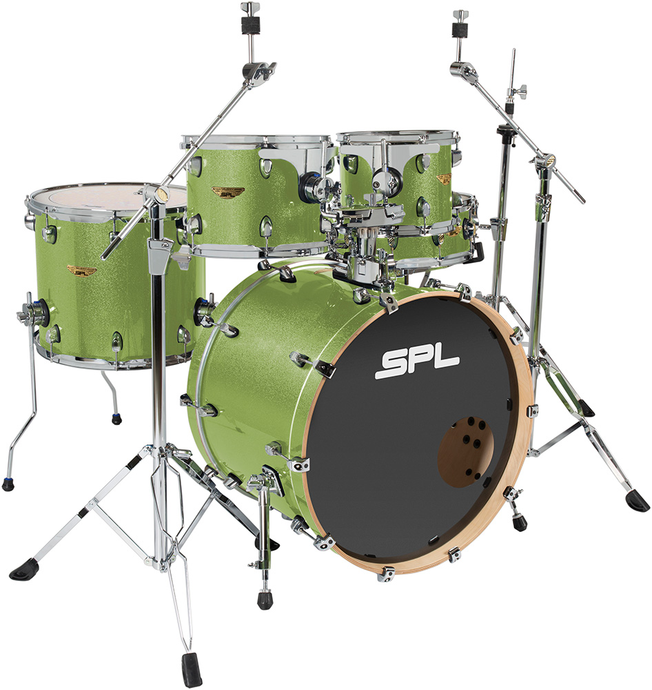 SPL 5 Piece Velocity Shell Pack Spring Green