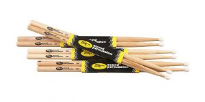 SPL Hickory Drumsticks – 5A Nylon 4-Pack